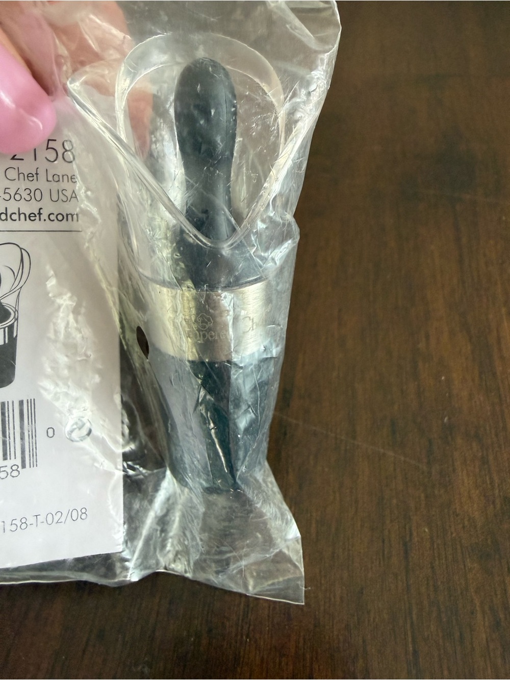 Pampered Chef Dripless Pourer Stopper #2158 NIP Wine Bottle Pourer